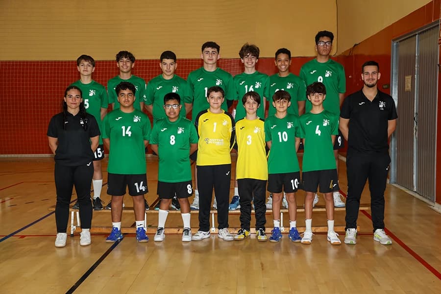 Foto oficial de l'equip Cadet Masculí Negre