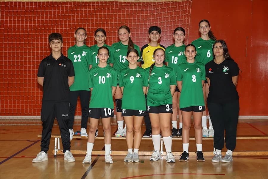 Foto oficial de l'equip Infantil Femení