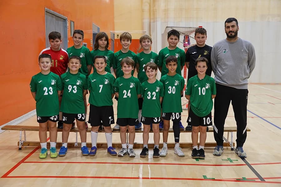Foto oficial de l'equip Aleví Masculí Negre