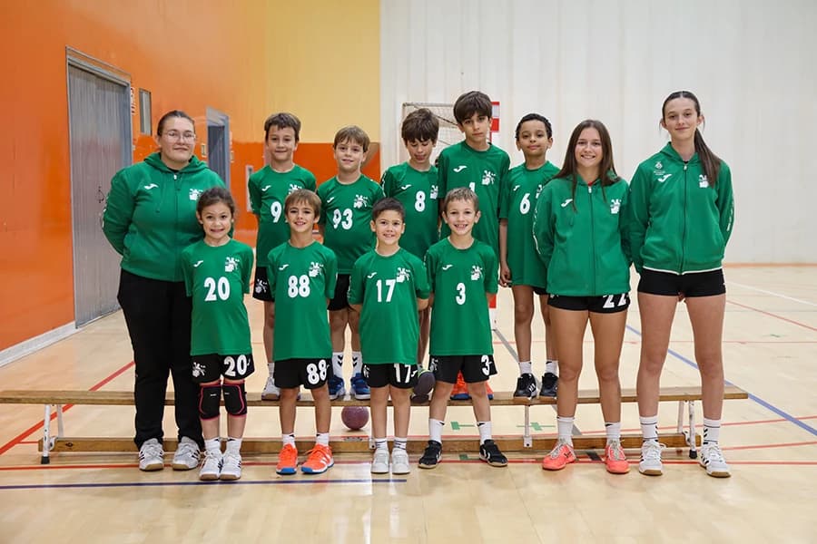Foto oficial de l'equip Benjamí Negre