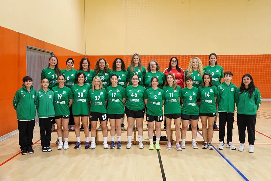 Foto oficial de l'equip Màster Femení